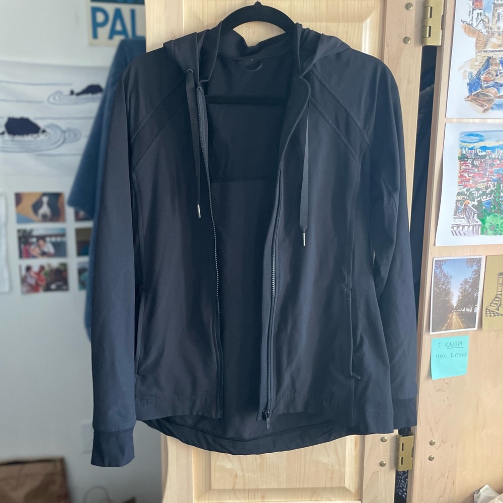 Lululemon Black Light Athletic Jacket
